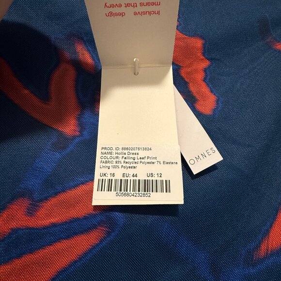 Hollis Dress in Falling Leaf Print - Picture 5 of 5